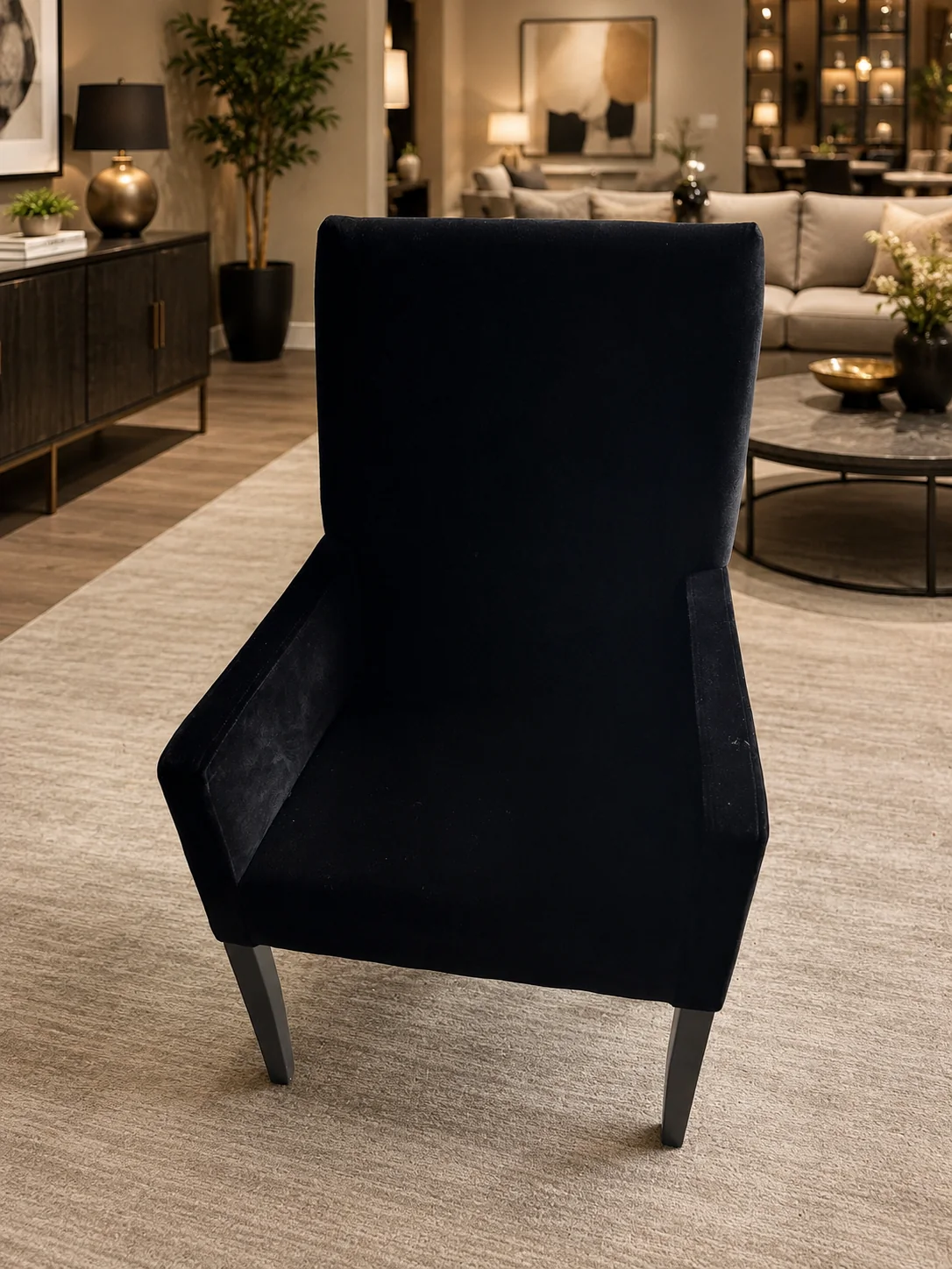 Fauteuil Noir